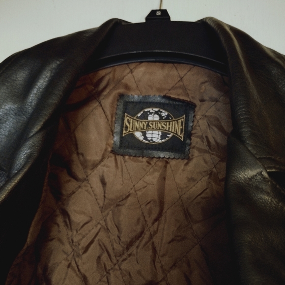 Men's Leather Jacket - Picture 1 of 5